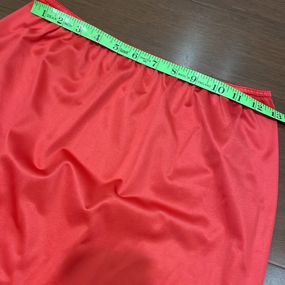 Nordstrom vintage, red slip - Picture 5 of 6